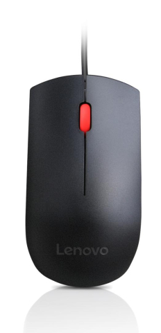 MOUSE LENOVO, PC sau NB, cu fir, USB, optic, 1600 dpi, butoane/scroll 3/1, , negru, Cod Produs: 4Y50R20863 [1]