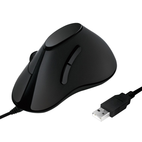 Mouse - MOUSE Logilink, PC sau NB, cu fir, USB, optic, 1000 dpi, butoane/scroll 5/1, ergonomic, negru, Cod Produs: ID0158