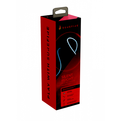 MOUSE PAD GAMING VERBATIM SILENT FLIGHT RGB-320 NEGRU Cod Produs: 48812 [1]