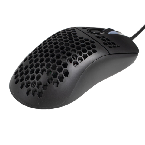 MOUSE Spacer - gaming, gaming, cu fir, USB, optic, 6.400 dpi, butoane/scroll 7/1, iluminare RGB, negru, Cod Produs: SPGM-ALIEN-LIGHT [6]