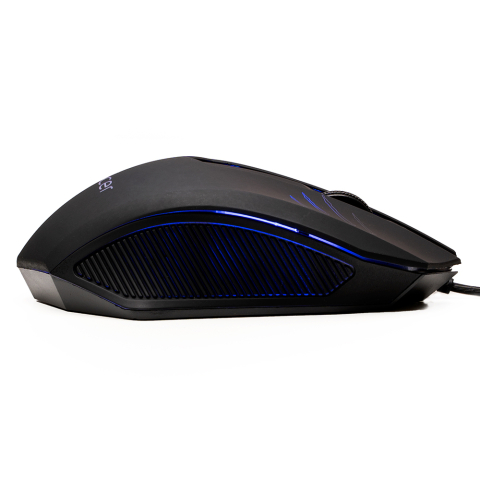 MOUSE  Spacer, PC sau NB, cu fir, USB, optic, 1000 dpi, butoane/scroll 3/1, iluminare, negru, Cod Produs: SPMO-M20 [3]