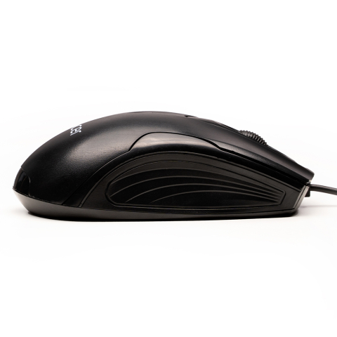 MOUSE  Spacer, PC sau NB, cu fir, USB, optic,  1200 dpi, butoane/scroll 3/1, , negru, Cod Produs: SPMO-M11 [3]