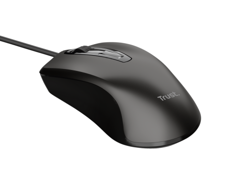 Mouse Trust cu fir optic, negru Cod Produs: TR-24657 [2]