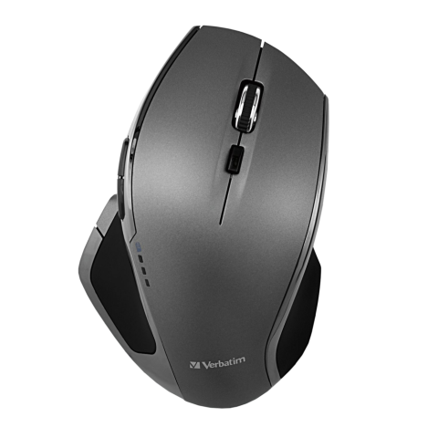 Electronice - MOUSE VERBATIM FARA FIR DELUXE 8 BUTOANE ILUMINARE ALBASTRA Cod Produs: 49041