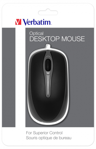 MOUSE Verbatim OPTICAL DESKTOP, Cod Produs: 49019 [1]