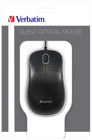 MOUSE Verbatim SILENT OPTICAL BLK, Cod Produs: 49024 [3]
