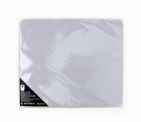 Electronice - MousePAD GEMBIRD , cauciuc si material textil , 250 x 210 x 3 mm , printabil , alb , Cod Produs: MP-PRINT-M