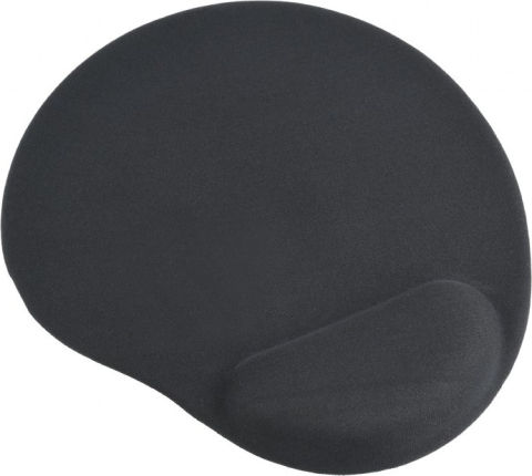 Mouse PAD - MousePAD GEMBIRD - gaming ,  cauciuc si gel ,  240 x 220 x 4 mm ,  negru ,  Cod Produs: MP-GEL-BK