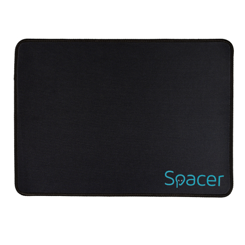 MousePAD SPACER gaming ,  cauciuc si material textil ,  450 x 400 x 3 mm ,  negru Cod Produs: SP-PAD-GAME-L [1]