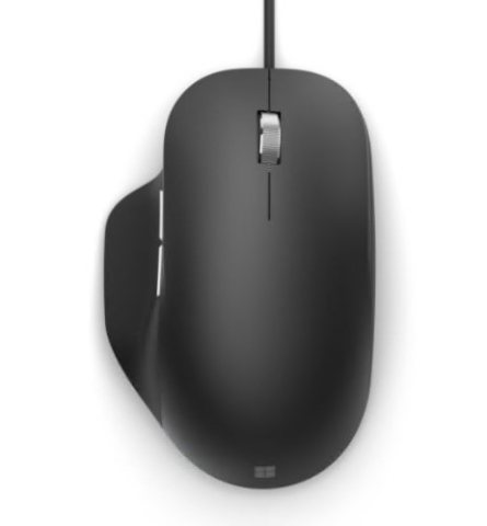 MS Ergonomic Mouse USB Port IT/PL/PT/ES Hdwr Black Cod Produs: RJG-00003 [0]