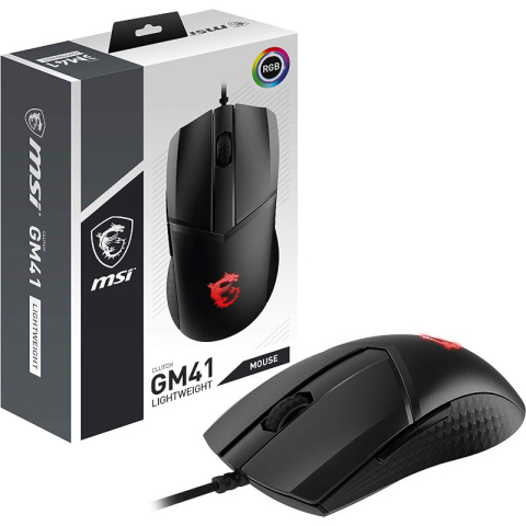 MSI Gaming Mouse CLUTCH GM41 LIGHTWEIGHT V2 USB 2.0 RGB 16000 MAX DPI Cod Produs: CLUTCH GM41 LIGHTWEIGHT V2 [6]