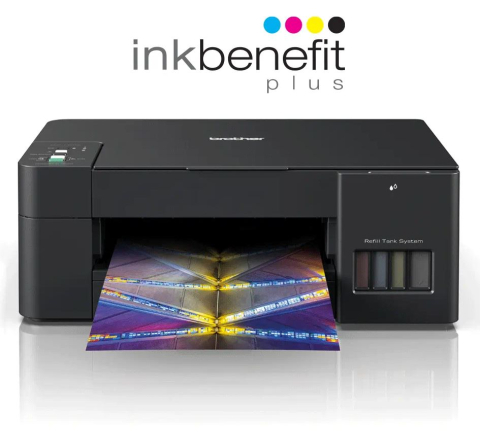 Echipamente de printare si scanare - Multifunctional Inkjet CISS Color Brother DCP-T420W, A4,Functii: Impr|Scan|Cop,Vit de Print Mono:16ipm,Vit de print color:9ipm,Conectiv:USB|WiFi,Duplex:Nu,ADF:Nu(timbru verde 11lei) DCPT420WYJ1