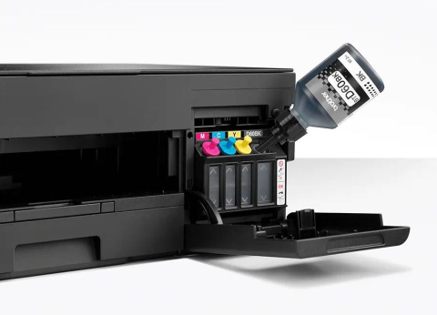 Multifunctional Inkjet CISS Color Brother DCP-T420W, A4,Functii: Impr|Scan|Cop,Vit de Print Mono:16ipm,Vit de print color:9ipm,Conectiv:USB|WiFi,Duplex:Nu,ADF:Nu(timbru verde 11lei) DCPT420WYJ1 [2]