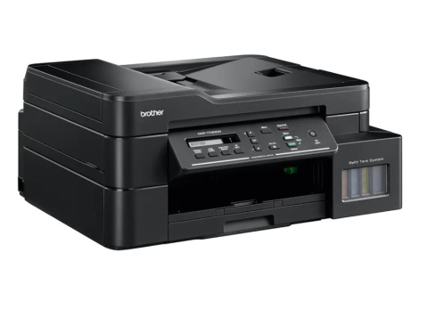 Multifunctional Inkjet CISS Color Brother DCP-T720DW , A4 , Functii: Impr|Scan|Cop , Vit de Print Monocrom: 17ppm , Vit de print color: 16ppm , Conec: USB|Wi-Fi , Duplex: Da , ADF: ADF (timbru verde 4 [1]