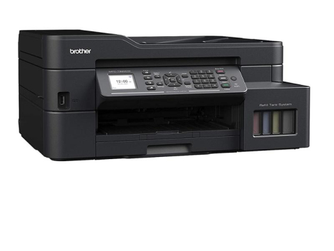 Multifunctional Inkjet CISS Color Brother MFC-T920DW , A4 , Functii: Impr|Scan|Cop|Fax , Vit Print Mono: 17ppm , Vit print color: 16ppm , Conectiv: USB|Ret|Wi-Fi , Duplex: Da , ADF: ADF (timbru verde [2]