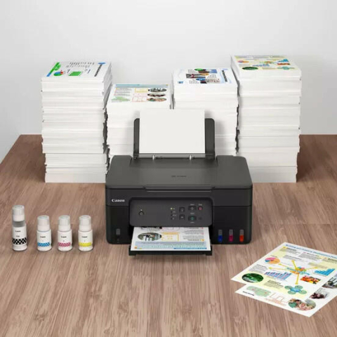Multifunctional Inkjet CISS Color Canon G2430, A4, Functii: Impr.|Scan.|Cop., Viteza de Printare Monocrom: 11ppm, Viteza de printare color: 6ppm, Conectivitate:USB, Duplex:Da, ADF:Nu(incl.TV 8lei) 599 [2]