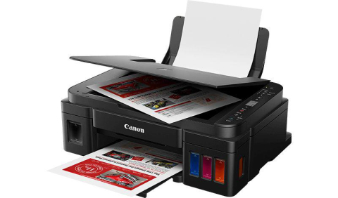 Echipamente de printare si scanare - Multifunctional Inkjet CISS Color Canon G3410 , A4, Functii: Impr.|Scan.|Cop., Viteza de Printare Monocrom: 8.8ipm, Conectiv:USB|WiFi, Duplex:Nu, ADF:Nu(Timbru Verde 11lei) 2315C009AA