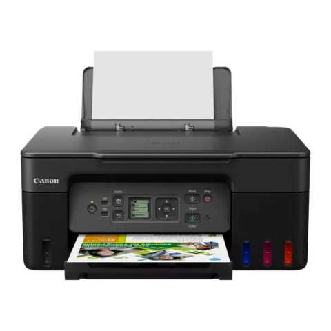 Multifunctional Inkjet CISS Color Canon G3470 Black, A4, Functii: Impr.|Scan.|Cop., Viteza de Printare Monocrom: 11ipm, Viteza de printare color: 6ipm, Conectivitate:USB|WIFI, Duplex:Nu, ADF:Nu(incl.T [5]