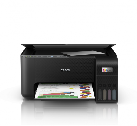 Echipamente de printare si scanare - Multifunctional Inkjet CISS Color Epson, L3270, A4, Functii:Impr|Scan|Cop,Viteza Print Mono:10 ppm,Viteza Print color:5 ppm,Conectiv:USB,Duplex:nu,ADF:Nu, (timbru verde 4 lei) C11CJ67434(RAPO)