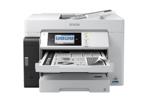 Echipamente de printare si scanare - Multifunctional Inkjet CISS Mono Epson Pro M15180,A3,Functii:Impr|Scan|Cop,Viteza Print Mono:25ppm,Viteza Print color:25ppm,Conectiv:USB|Retea|Wi-Fi,Duplex:Da,ADF:Da, (Timbru Verde 23lei) C11CJ41406(R