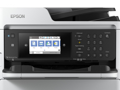 Multifunctional Inkjet CISS Mono EPSON WF-M5799DWF A4 Functii: Impr|Scan|Cop|Fax Viteza Print Mono: 34ppm Viteza Print color: Conectiv: USB|Retea|Wi-Fi Duplex: Da ADF: ADF(Timbru Verde 11lei) , C11CG0 [3]