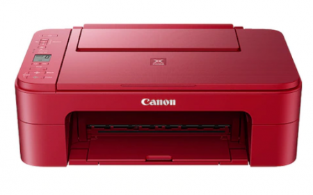 Multifunctional Inkjet Color Canon Pixma TS3352 Red, A4, Functii: Impr.|Scan.|Cop., Viteza de Printare Monocrom: 7.7ipm, Viteza de printare color: 4ipm, Conectivitate:USB|WiFi, Duplex:Nu, ADF:Nu(incl. [0]
