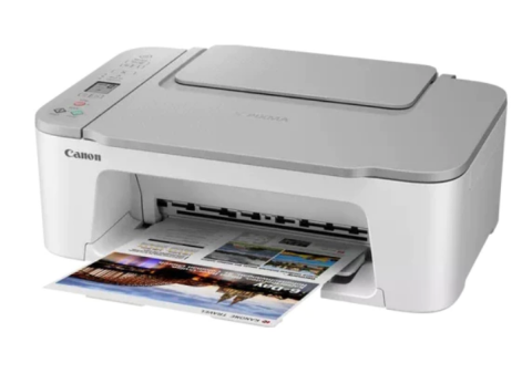 Multifunctional Inkjet Color Canon Pixma TS3451 White , A4 , Functii: Impr|Scan|Cop , Viteza Print Mono: 7.7ipm , Viteza Print color: 4ipm , Conectiv: USB|Wi-Fi , Duplex: Nu , ADF: Nu(timbru verde 11 [1]