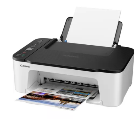 Multifunctional Inkjet Color Canon Pixma TS3452 Black/White , A4 , Functii: Impr|Scan|Cop , Vit Print Mono: 7.7ipm , Vit Print color: 4ipm , Conectiv: USB|WiFi , Duplex: Nu , ADF: Nu(timbru verde 11 l [2]