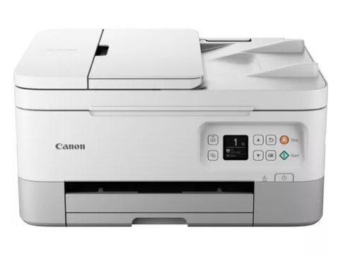 Multifunctional Inkjet Color Canon Pixma TS7451a White , A4 , Functii: Impr|Scan|Cop , Viteza Print Mono: 13ipm , Viteza Print color: 6.8ipm , Conectiv: USB|Wi-Fi , Duplex: Da , ADF: ADF(timbru verde  [0]