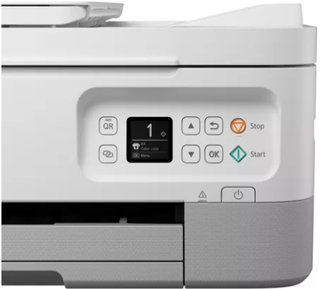 Multifunctional Inkjet Color Canon Pixma TS7451a White , A4 , Functii: Impr|Scan|Cop , Viteza Print Mono: 13ipm , Viteza Print color: 6.8ipm , Conectiv: USB|Wi-Fi , Duplex: Da , ADF: ADF(timbru verde  [5]