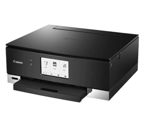 Multifunctional Inkjet Color Canon Pixma TS8350a Black ,  A4 ,  Functii: Impr|Scan|Cop , Viteza Print Mono: 15ipm , Viteza Print color: 10ipm , Conectiv: USB|WiFi , Duplex: Da , ADF: Nu(timbru verde 1 [1]
