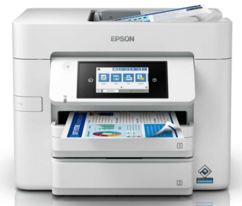Echipamente de printare si scanare - Multifunctional Inkjet Color EPSON, WF-C4810DTWF,A4,Functii:Impr|Scan|Cop|Fax,Print Mono:25 ppm,Print color:18 ppm,Conectiv:USB|Ret|WiFi,Duplex:Da,ADF:ADF, (timbru verde 10lei)C11CJ05403(RAPO)