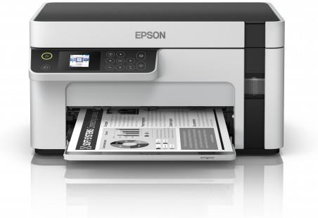 Echipamente de printare si scanare - Multifunctional inkjet Mono EPSON M2120 A4 Functii: Impr|Scan|Cop Viteza de Printare Monocrom: 32ppm Viteza de printare color: Conectivitate:USB|WiFi Duplex:Nu ADF:Nu, (Timbru Verde 11lei) C11CJ18402(
