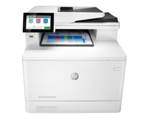 Echipamente de printare si scanare - Multifunctional Laser Color HP MFP M480f, A4, Functii:Impr|Scan|Cop|Fax,Viteza Print Mono:27ppm,Viteza Print color:27ppm,Conectiv:USB|Ret,Duplex:Da,ADF:DADF(timbru verde 11 lei) 3QA55A