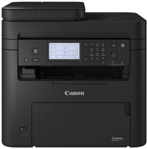 Echipamente de printare si scanare - Multifunctional Laser Mono Canon MF275DW, A4, Functii: Impr.|Scan.|Cop.|Fax, Viteza de Printare Monocrom: 29ppm,  Conectiv:USB|Retea|Wi-Fi, Duplex:Da, ADF:(Timbru Verde 23lei) 5621C001AA