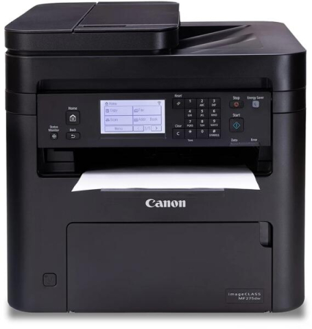Multifunctional Laser Mono Canon MF275DW, A4, Functii: Impr.|Scan.|Cop.|Fax, Viteza de Printare Monocrom: 29ppm,  Conectiv:USB|Retea|Wi-Fi, Duplex:Da, ADF:(Timbru Verde 23lei) 5621C001AA [1]