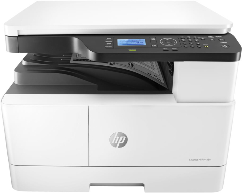 Echipamente de printare si scanare - Multifunctional Laser Mono HP LaserJet M438n MFP, A3, Functii: Impr.|Scan.|Cop., Viteza de Printare Monocrom: 22 ppm, Conectiv:USB|Retea, Duplex:Nu, ADF:Nu(timbru verde 40 lei) 8AF43A