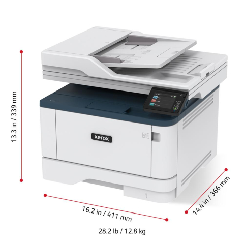 Echipamente de printare si scanare - Multifunctional Laser Mono XEROX B315DNI, A4, Functii: Impr.|Scan.|Cop.|Fax, Viteza de Printare Monocrom: 40ppm, Conectiv:USB|Ret|WiFi, Duplex:Da, ADF:DADF(timbru verde 40 lei) B315V_DNI