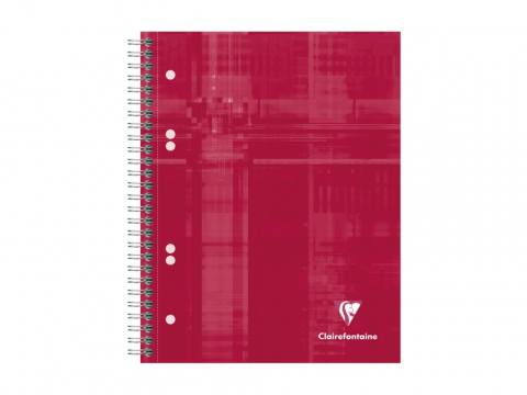 Notebook A5+ (16 x 21 cm) cu spirala, 90 file, Clairefontaine Bind'O Block [2]