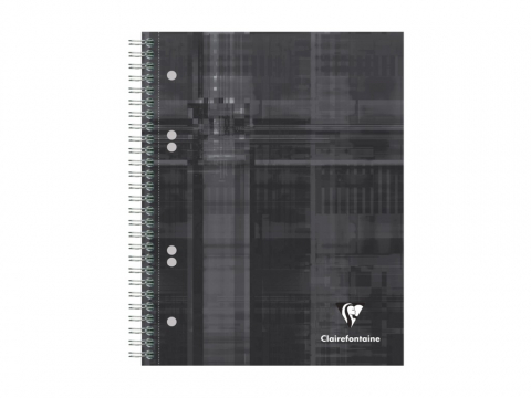 Notebook A5+ (16 x 21 cm) cu spirala, 90 file, Clairefontaine Bind'O Block [1]