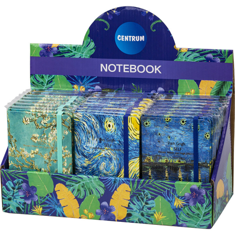 Carnetele si organizatoare - Notebook A6 dimensiune 87x135mm 24buc/display