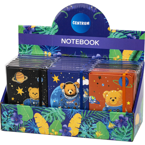 Carnetele si organizatoare - Notebook A6  dimensiune 87x135mm 24buc/display