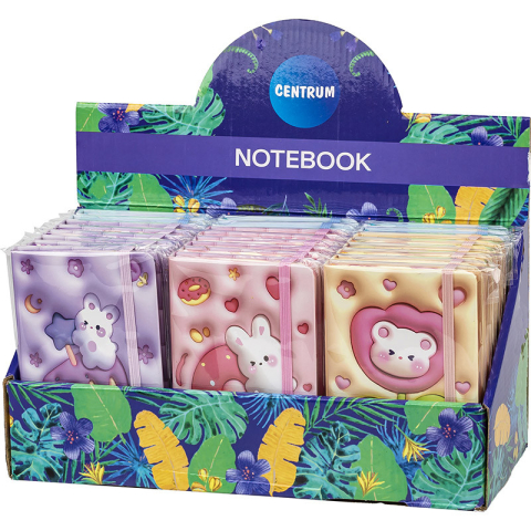 Carnetele si organizatoare - Notebook A6 dimensiune 87x135mm 24buc/display