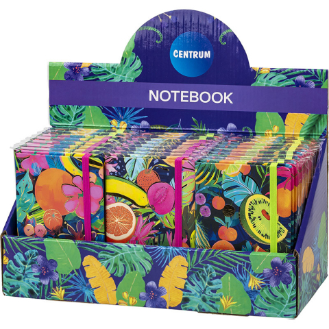 Carnetele si organizatoare - Notebook A6  dimensiune 87x135mm 24buc/display