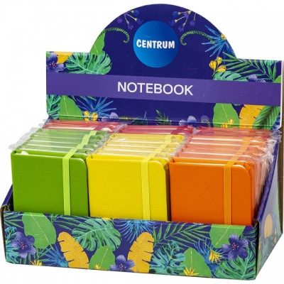 Carnetele si organizatoare - Notebook A7 dimensiune 68x100mm 12buc/display