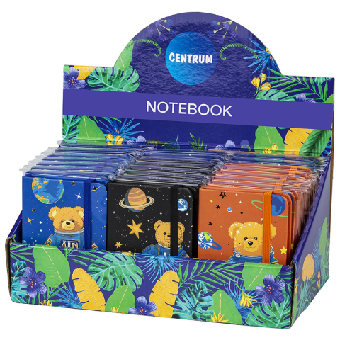 Carnetele si organizatoare - Notebook A7 dimensiune 68x100mm 24buc/display