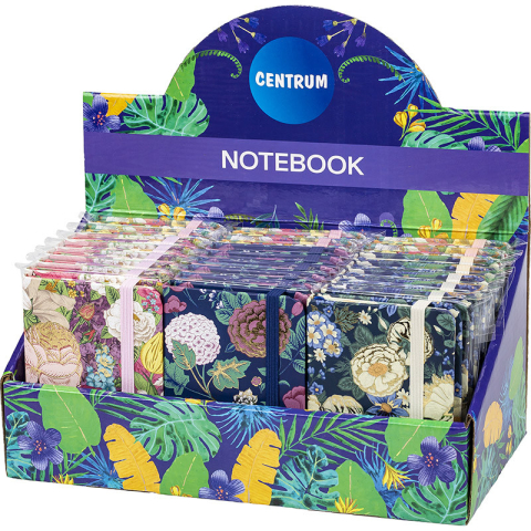 Carnetele si organizatoare - Notebook A7 dimensiune 68x100mm 24buc/display