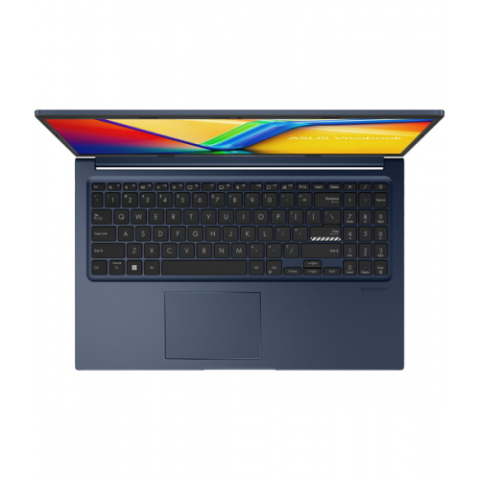 Notebook Asus||15.6 inch|FHD 1920 x 1080|Intel Core i7|1255U|1.7 GHz|| 16 GB|SSD 512 GB|Wireless|BT|Tastatura Iluminata|1xHDMI||| 1.7 kg|Quiet Blue Cod Produs: X1504ZA-BQ471 [1]