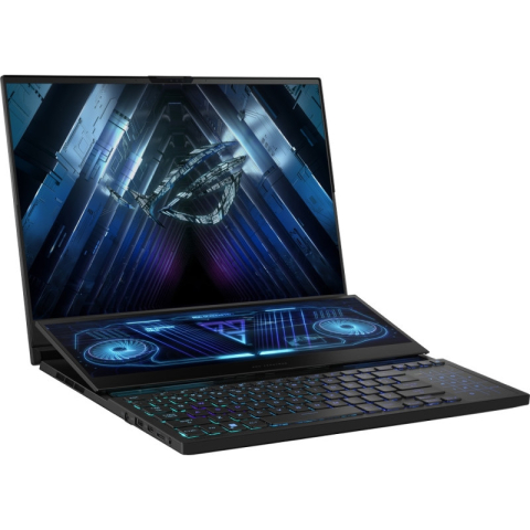 Notebook Asus 16 inch QHD+ ,  WQXGA ScreenPad Plus AMD Ryzen 9 7945HX 5.4 GHz Mem 32 GB SSD 1 TB RTX 4080 Video 12GB LAN 1xHDMI FHD 1080P cam 2.67 kg WIN 11 Pro Black Cod Produs: GX650PZ-NM062X [2]