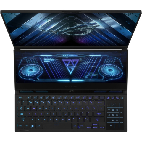 Notebook Asus 16 inch QHD+ ,  WQXGA ScreenPad Plus AMD Ryzen 9 7945HX 5.4 GHz Mem 32 GB SSD 1 TB RTX 4080 Video 12GB LAN 1xHDMI FHD 1080P cam 2.67 kg WIN 11 Pro Black Cod Produs: GX650PZ-NM062X [3]